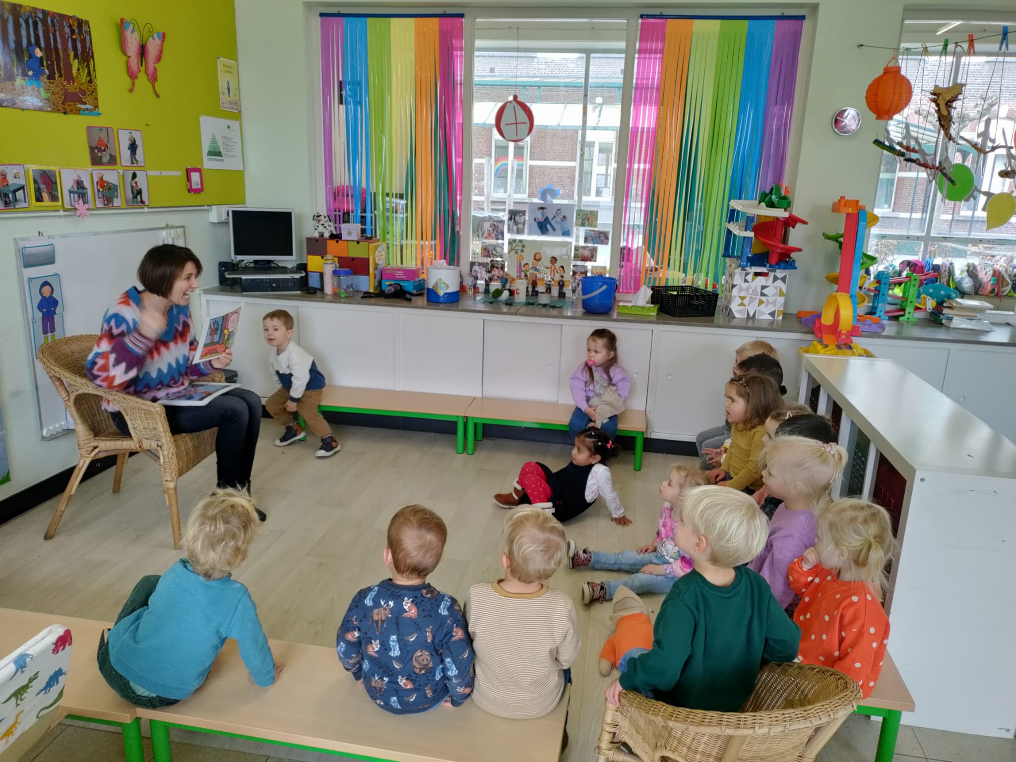 Activiteiten voorleesweek in de kleuterschool